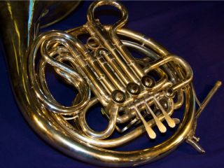 French Horn Conn 8D Double French Horn Nickel