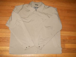 Columbia XCO Jacket Mens Size XL Beige Zip Up Softshell