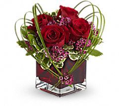  Sweet Thoughts Bouquet with Red Rose Fresh Cut Flower Delivery