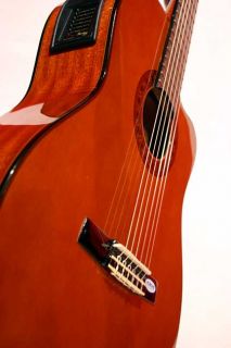 Classical Flamenco Nylon String Guitar Cutaway Electric Valencia VG