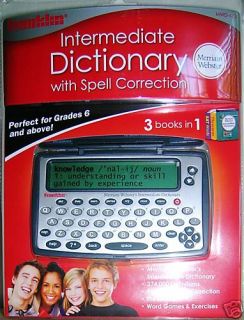 Dictionary Thesaurus Spell Check Electronic Franklin