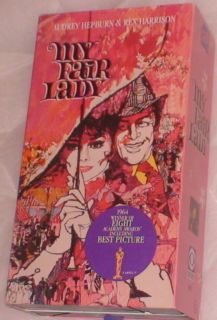 My Fair Lady Video Movie VHS Classic G Hepburn Harrison