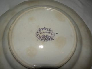 ANTIQUE IRONSTONE STAFFORDSHIRE LIVESLEY, POWELL & CO PARADISE