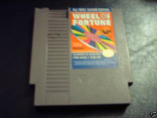 Wheel of Fortune Junior Edition Nintendo NES JR.