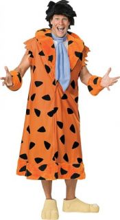 The Flintstones Fred Flintstone Costume includes orange with black