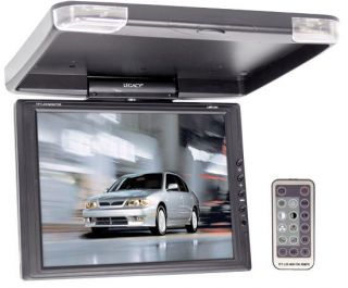  13 TFT LCD Flip Down Roof Mount Car Monitor Video TV Screen
