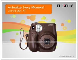 fujifilm instax mini 7s instant film camera choco