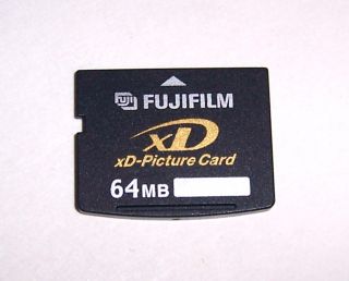 New Fujifilm 64MB XD Memory Card 64 MB XD Card New