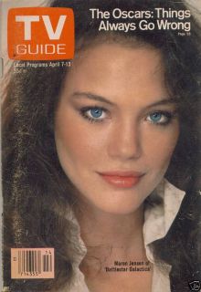TV Guide April 7 1979 Maren Jensen Battlestar Galactica