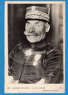  WWI PC French General Dubois Photo Postcard