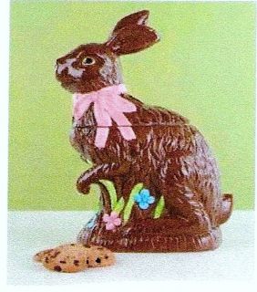 Chocolate Easter Bunny Cookie Jar SoOoO Adorable
