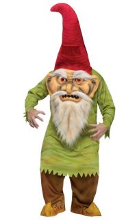  Big Head Evil Gnome Adult Halloween Costume 131064