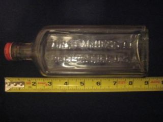 Vintage Furst Mcness Co Freeport Ill USA Glass Bottle