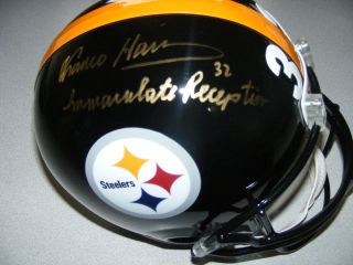 Franco Harris Autographed Custom Full Size Helmet Pittsburgh Steelers