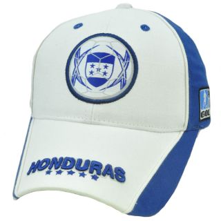 Honduras Hat Cap Gorra Cachucha Soccer Flag Futbol Football White Blue