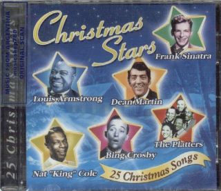 Christmas Stars SEALED CD Frank Sinatra Nat King Cole