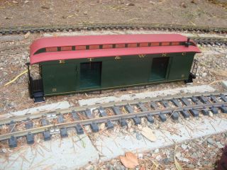 BACHMANN G JACKSON SHARP ETW NC FULL 4 DOOR BAGAGE CAR BODY ONLY FOR