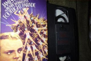 Busby Berkeleys Pre Code Footlight Parade VHS w Cagney