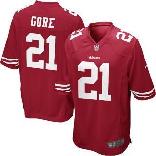 San Francisco 49ers Frank Gore Youth M Game Jersey