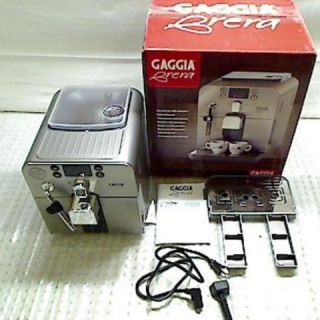 Gaggia Brera Superautomatic Espresso Machine Silver