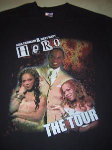 Kirk Franklin Mary Hero Tour Large T Shirt Gospel R B