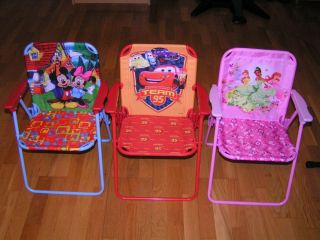 New Disney Patio Chairs 3 Varieties Available Cars Mickey Mouse