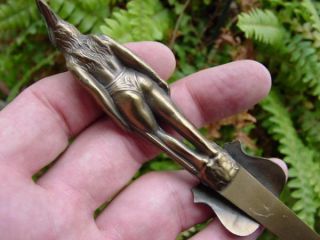  Indian Letter Opener Bronze Frederick MD Barbara Fritchie