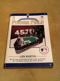 Forbes Field build it yourself cut out model 1970 mint condition paper