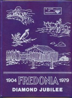 Fredonia North Dakota Diamond Jubilee History 1979 HC