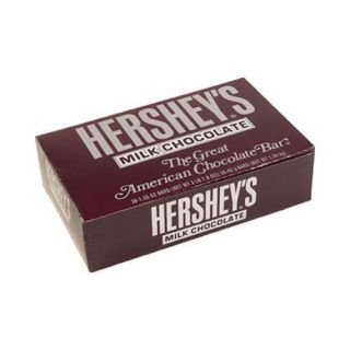 36 Bars Classic Hersheys Milk Chocolate Delicious American Candy Free