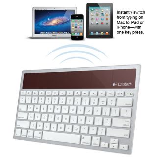 Logitech Wireless Solar Keyboard K760 for Mac iPad iPad2 3 iPhone 920