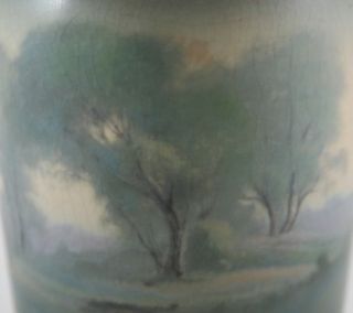 Scenic Landscape Vase Spring Morning 1919 Fred Rothenbusch Mint