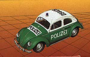  1 35 VW Beetle Type 11 Garbus Polizei