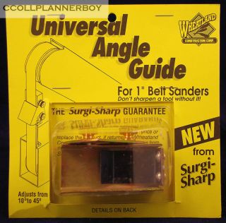  Angle Guide Belt Sander Sharpener Tool Knife Sharpening