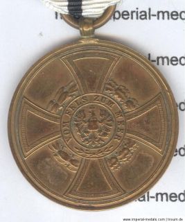 Prussia Hohenzollern Commemorative Medal for Combatants 1848 1849 Nice