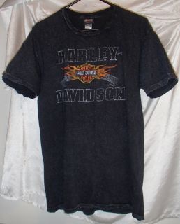 Harley Davidson Battley Gaithersburg Maryland Black Cotton T Shirt