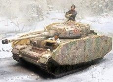 Collectors Showcase German Winter PzKFw IV Tank