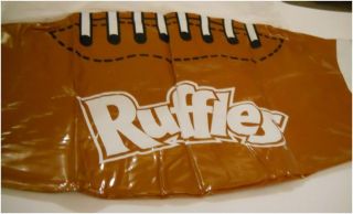 Frito Lay Ruffles Inflatable Plastic Football 34 inches long