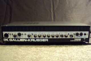Gallien Krueger 700RB Bi Amp Bass Amplifier