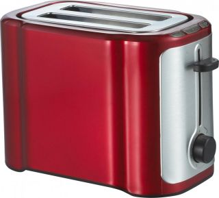 brentwood ts 290 two slice toaster red
