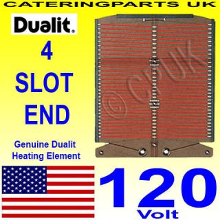 00447 Dualit 4 Slot Bread Toaster End Heating Element