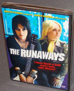 The Runaways DVD New Kristen Stewart Dakota Fanning