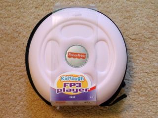 FISHER PRICE KID TOUGH HARD SHELL MUSIC PLAYER FP3 CD CASE Pink NEW