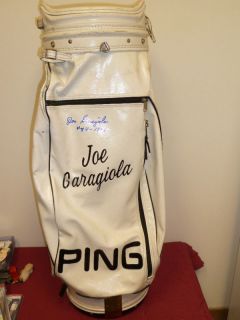 Joe Garagiola Cardinals Baseball Ping Golf Bag Signed