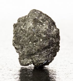 Dark Gray Native Arsenic Terminated Crystals in Ball Floater Japan