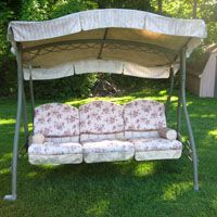 Arched Replacement Swing Canopy Top Cover 