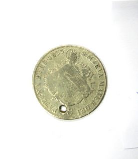 Austria 20 Kreuzer Francis II Emperor 1833 Silver Coin