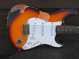 Custom Fender Stratocaster Strat Tex Mex Mik 1992 Vintage Relic Guitar