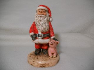 Michael Garman Sculpture Santa and Pig