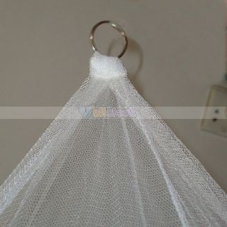 new white elegant netting bed canopy mosquito net